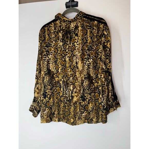 BA&SH snake print susie top S - Picture 8 of 9